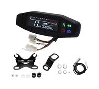 Counter Tachometer Motorcycle Universal Motorcycle Meter Speedometer Digital Dashboard Instrument KMH Meter Gauge Tachometer Panel Motor Accessories