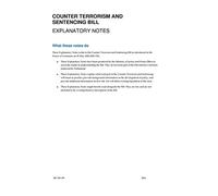 Counter-Terrorism and Sentencing Bill Explanatory Notes (House of Commons) HCB 129-EN