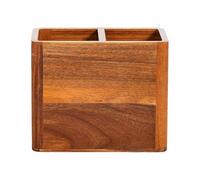 Counter Tool Holder - Rustic Wooden Non-Slip Organizer, Utensil Holder for Kitchen Worktop | Spoons Spatulas Kitchen Utensils Home Cabinet and Table