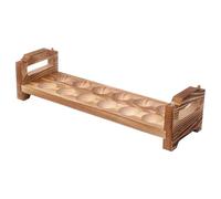 Counter Wooden Egg Holder - Material Rustic Tray, Stackable Collecting Organizer, Farmhouse Kitchen Display, Natural Storage Rack, Counters Wooden Eggs Holder Bamboos Material Practical Organiz