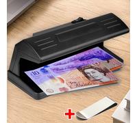 Counterfeit Uv Fake Black Light Money Note Detector Bank Checker Forged Tester Hinsinc Black One Size