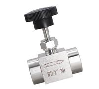 Counterfeited 304 Rustless Stream Control Gate 12.7mm Inch Harbors 1500psi Working Pressure Temperature Immune Needle Gate for Pressure Regulation and Stream Damping