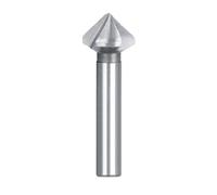 Countersink bit 1piece 90 Degrees High Speed Steel Countersink Drill Bit, 3 Flute Chamfering Cutter for Wood Metal Drilling(20.5mm)