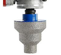 Countersink Drill Bit - 6.1cm Emery Chamfer Tool, Replacement Attachment For Wood Metal Stone, Hole Enlarging Cutting | DIY Woodworking Granite Marble Concrete Professional Workshop Tool