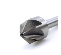 Countersink Drill Bit, 60/90 /120 Degrees High Speed Steel Chamfering Cutter Chamfering Drill Chamfering Milling Cutter 6/8 Flute Deburring Chamfering Cutter(16mm(90 degrees))