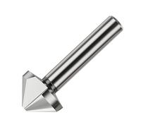 Countersink Drill Bit KATSU HSS 6542 90° 25mm Chamfer Cutter 3-Flute High-Speed Steel Positioning Drill Bit Compatible with Bosch DeWalt Makita Wood Metal Steel Stainless Steel Machine Tools