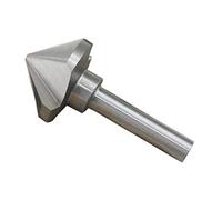 Countersink Drill Bit, KATSU HSS 6542 Countersink Drill Bit 90 Degrees 40mm 3 Flute Chamfer Cutter Drill Bit for Wood Steel Metal Machine Tools, Positioning Drill Mill Cutter 12740621