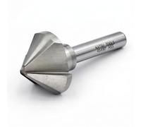 Countersink Drill Bit, KATSU HSS 6542 Countersink Drill Bit 90 Degrees 45mm 3 Flute Chamfer Cutter Drill Bit for Wood Steel Metal Machine Tools, Positioning Drill Mill Cutter 12740623