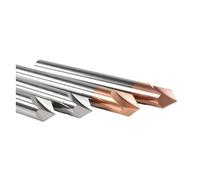 Countersink drill bit set, 1PC Chamfering Milling 60 90 120 Degree Coated 3 Flute Carbide Tungsten Steel Endmill(33mm,6X50)