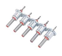 Countersink Drill Bit Set, 5Pcs Wood Drill Bit Set, Countersink Drill Bit Set Adjustable Replacement Combo with Case for Wood Metal Power Tool
