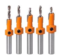 Countersink Drill Bit Set Carpentry Tools Countersunk Counter Sink 8mm 10mm Width For Woodworking Counterbore Counterbore Set For Wood