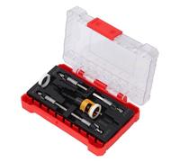 Countersink Drill Bit Set, Hex Shank Aluminium Alloy Counter Sinker Drill Bit Set with Countersink Tapered Depth Stop for Woodworking