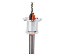 Countersink Drill Bit ,Silver Counterbore Drill Bit 3 . 2 X 10mm Alloy Steel Clear Grooves for Plastic