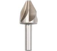 Countersink Drill Bits, 60/90/120 Degree HSS Chamfer Cutter 6-50mm Dia High Speed Steel Deburring End Mill Practical(50.0mm)