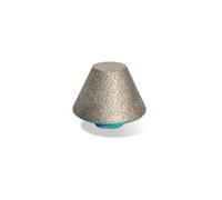 Countersink Smoothing Shaping Drill Bihui Diamond Mill Cone 2-48mm Flat Top