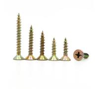 Countersunk cross self-tapping pointed tail screw M3.5 M4 M5 Flat Head Self-Tapping Screws Carbon Steel 120 pcs(20mm,M5 20pcs)