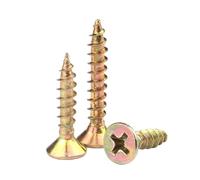 Countersunk cross self-tapping pointed tail screw Self Tapping Fibreboard Screws Cross Countersunk Zinc Coated CS M3-6 10-120mm 10 pcs(25mm x10pcs,M3)