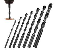 Countersunk Drill Set - 7 Piece 4-in-1 Accessories, Metal Drill Bits for Drilling in Wood | Engraving, Grinding, Cutting, Milling | For Stone, Crystal, Mining, Crafts, Workshop