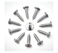 Countersunk Head Bolts， Pack Of 20 Or 50 M2 To M4 Phillips Flat Head Stainless Steel Self Tapping Wood Screws(50pcs,M2.6x6)