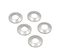 Countersunk head gasket, M3 M4 M5 M6 M8 M10 M12 M16 A2 304 Stainless Steel Disc Spring Serrated Lock Washer Conical Knurled Elastic Gasket(M4 20pcs)