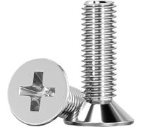 Countersunk Machine Screws,10Pcs M5X110/120/130/140/150mm Stainless Steel Flat Head Phillips Screw(M5*150)