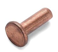 Countersunk Screws, M4 X 4mm-30mm Flat Head Solid Rivets, Non Fall Off Smooth Metric Percussion Fasteners, 20pcs(M4 x 8mm)