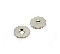 Countersunk Steel Disc for Using Magnets, Hang Artwork or Noticeboards - 20mm dia x 2mm thick x 4mm hole - Pack of 200