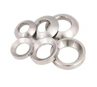Countersunk washers, M6 M8 M10 M12 M16 M20 M24 Conical Solid Countersunk Washer 304 Stainless Steel Spherical Gasket Concave(Conical M12 5Pcs)