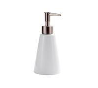 Countertop 220ml Ceramic Creative Soap Dispenser With Pump Bathroom Shampoo Press Bottle Bathroom Decor