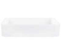 Countertop Basin 510 x 340 mm White CHIVANA