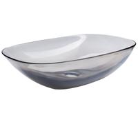 Beliani Countertop Basin Moengo 540 X 360 mm Solid Surface Black