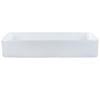 Countertop Basin 610 x 350 mm White ULUA