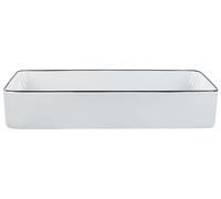 Countertop Basin 610 x 350 mm White XERT