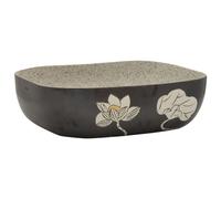 Countertop Basin Bathroom Sink Wash Basin Vessel Sink Oval Ceramic vidaXL