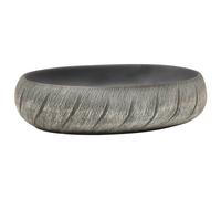 Countertop Basin Bathroom Sink Wash Basin Vessel Sink Oval Ceramic vidaXL