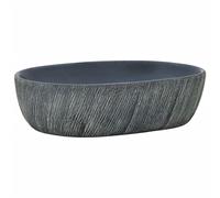 Countertop Basin Bathroom Sink Wash Basin Vessel Sink Oval Ceramic vidaXL