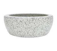 Countertop Basin Bathroom Sink Wash Basin Vessel Sink Round Ceramic vidaXL