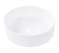 Beliani Countertop Basin Calig Off-White 360 mm Ceramic