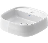 Countertop Basin Duravit Zencha ground, 1 hole 420mm White