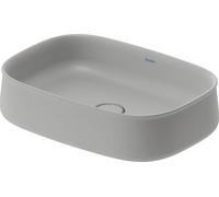 Countertop Basin Duravit Zencha ground, Wondergliss 550mm Matt Grey