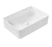 Countertop Basin GELDO 500 x 340 mm Ceramic White