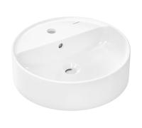 Countertop Basin Hansgrohe Xuniva S Round 1 hole ø 450 mm White