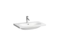 Countertop Basin Laufen LUA 1 hole, overflow 460x180x800mm White Clean Coat