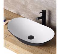 Countertop Basin Rea Royal Black White