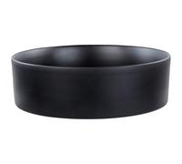 Countertop Basin TEBAR 400 mm Ceramic Black