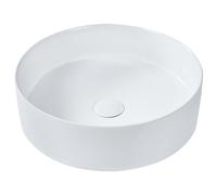 Countertop Basin TEBAR 400 mm Ceramic White