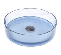 Countertop Basin TOLOSA 360 mm Solid Surface Light Blue