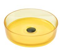 Countertop Basin TOLOSA 360 mm Solid Surface Yellow