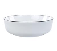 Beliani Countertop Basin Xert 420 mm Ceramic White