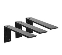 Countertop Bracket, 3 Pack Heavy Duty L Brackets for Countertop, 12" x 6" x 2 1/2", Metal Corbels for Quartz/Granite/Wood/Concrete/Laminate Countertops